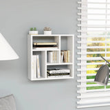 Wall Shelf 45.1X16X45.1 Cm Engineered Wood