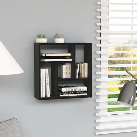 Wall Shelf 45.1X16X45.1 Cm Engineered Wood