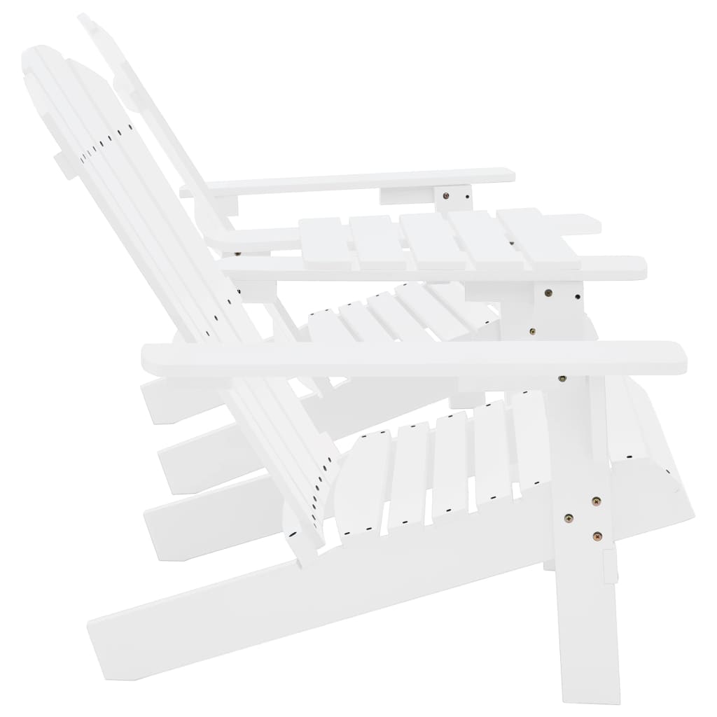 Garden Adirondack Chair Solid Fir Wood
