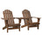 Garden Adirondack Chair Solid Fir Wood
