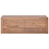 Wall-Mounted Bathroom Cabinet Solid Teak Wood