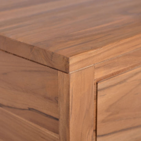 Wall-Mounted Bathroom Cabinet Solid Teak Wood
