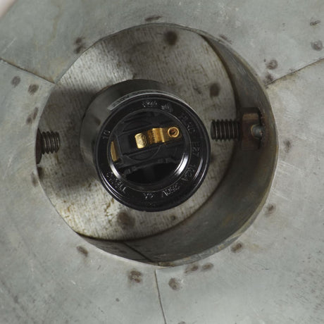 Industrial Hanging Lamp 25 W Round 19 Cm E27
