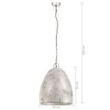 Industrial Hanging Lamp 25 W Round 42 Cm E27