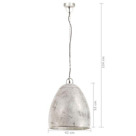 Industrial Hanging Lamp 25 W Round 42 Cm E27