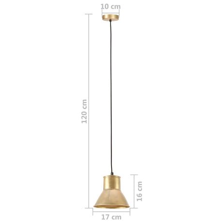 Hanging Lamp 25 W Round 17 Cm E27