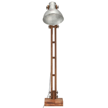 Floor Lamp Solid Mango Wood E27