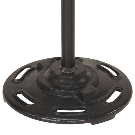 Floor Lamp With 2 Lampshade E27 Cast Iron