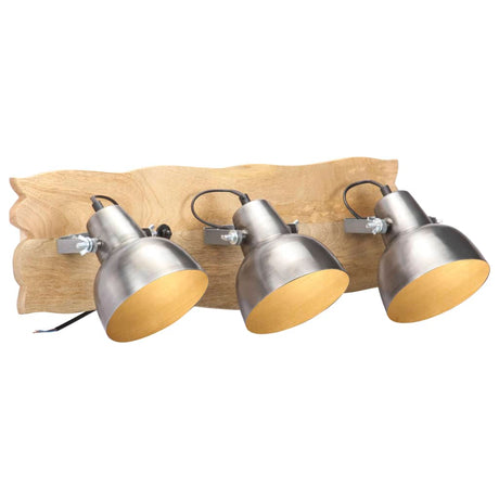 Industrial Wall Lamp 68X23 Cm E27 Mango Wood