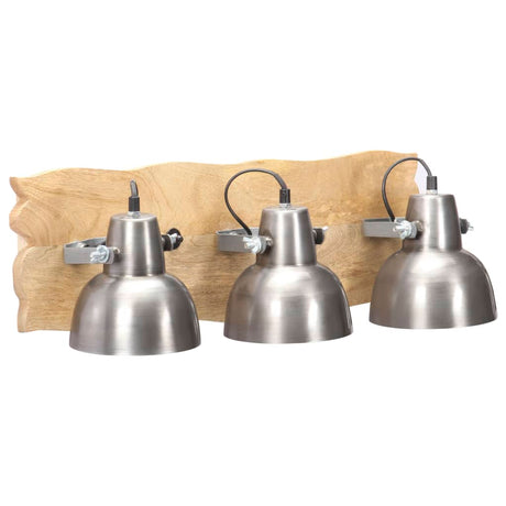 Industrial Wall Lamp 68X23 Cm E27 Mango Wood