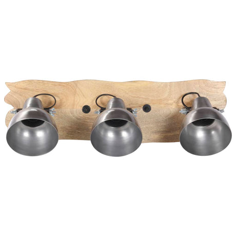 Industrial Wall Lamp 68X23 Cm E27 Mango Wood