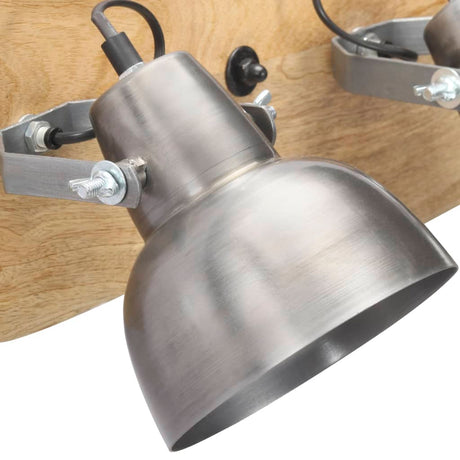 Industrial Wall Lamp 68X23 Cm E27 Mango Wood