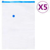 Vacuum Travel Storage Bags Clothing Bags 2 Sizes 10 Pcs