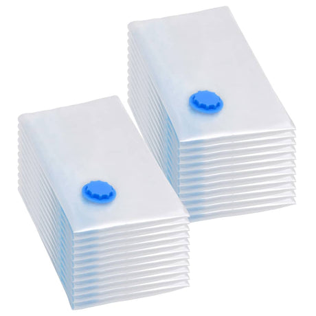 Vacuum Travel Storage Bags Clothing Bags 2 Sizes 10 Pcs