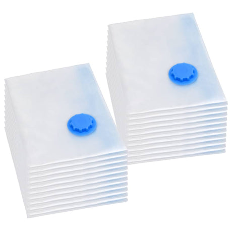 Vacuum Travel Storage Bags Clothing Bags 2 Sizes 10 Pcs