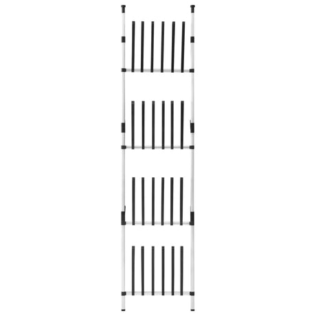 Telescopic Boot Rack With Rods Aluminium