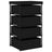 Storage Rack With 4 Fabric Baskets Steel