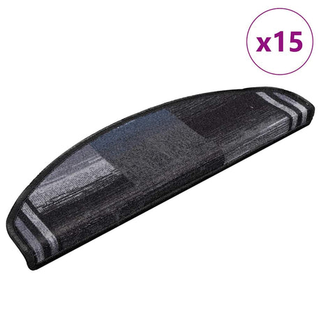 Stair Mats Self-Adhesive 5 Pcs 65X21X4 Cm