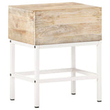 Bedside Table 40X30X50 Cm Solid Mango Wood