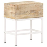Bedside Table 40X30X50 Cm Solid Mango Wood