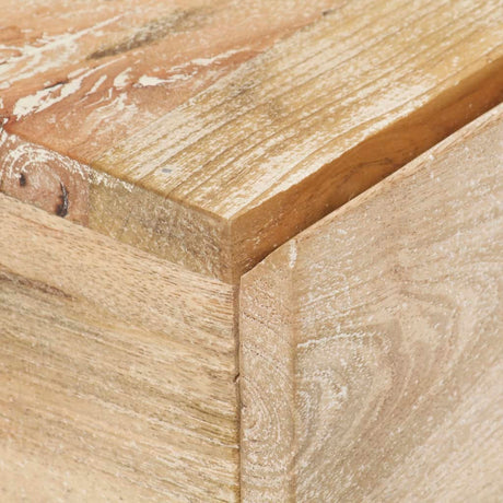 Bedside Table 40X30X50 Cm Solid Mango Wood