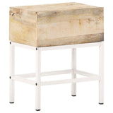 Bedside Table 40X30X50 Cm Solid Mango Wood