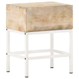 Bedside Table 40X30X50 Cm Solid Mango Wood