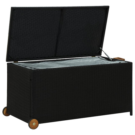 Garden Storage Box 120X65X61 Cm Poly Rattan