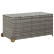 Garden Storage Box 120X65X61 Cm Poly Rattan