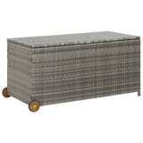 Garden Storage Box 120X65X61 Cm Poly Rattan