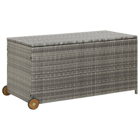 Garden Storage Box 120X65X61 Cm Poly Rattan