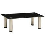 Tv Stand 60X35X17 Cm Tempered Glass