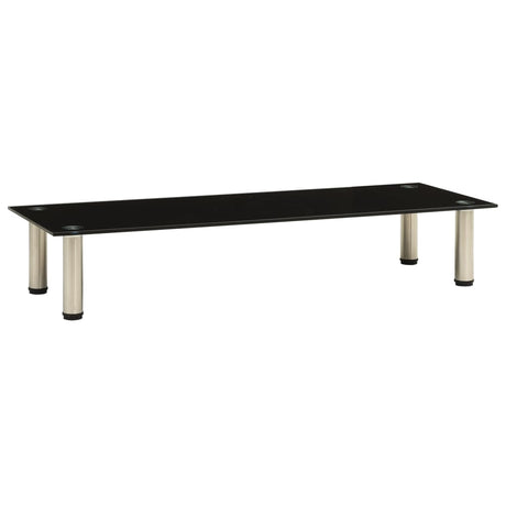 Tv Stand 60X35X17 Cm Tempered Glass
