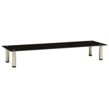 Tv Stand 60X35X17 Cm Tempered Glass