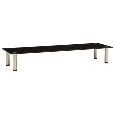 Tv Stand 60X35X17 Cm Tempered Glass