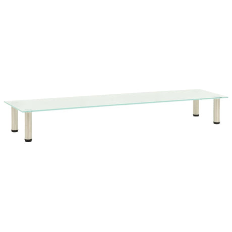 Tv Stand 60X35X17 Cm Tempered Glass