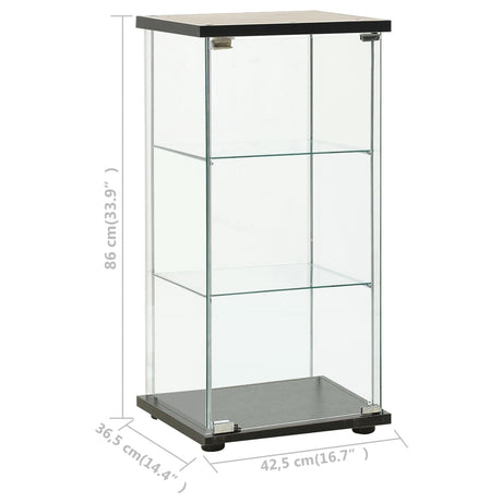 Storage Cabinet Tempered Glass