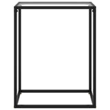 Console Table Transparent 60X35X75 Cm Tempered Glass
