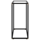 Console Table Transparent 60X35X75 Cm Tempered Glass