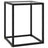 Coffee Table Black With Black Marble Glass