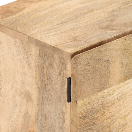 Bedside Cabinet 40X30X51 Cm Solid Mango Wood