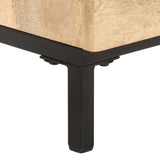 Bedside Cabinet 40X30X51 Cm Solid Mango Wood