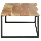 Peg With Live Edge 100X35X22 Cm Solid Acacia Wood