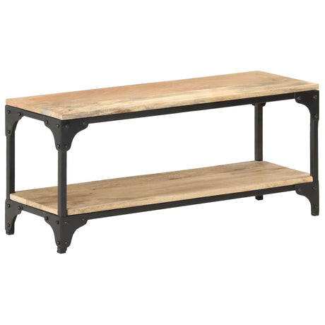 Coffee Table 90X30X40 Cm Solid Mango Wood
