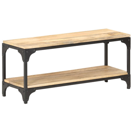 Coffee Table 90X30X40 Cm Solid Mango Wood