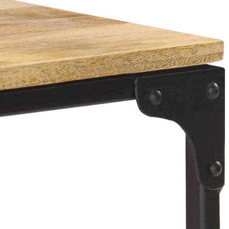 Coffee Table 90X30X40 Cm Solid Mango Wood