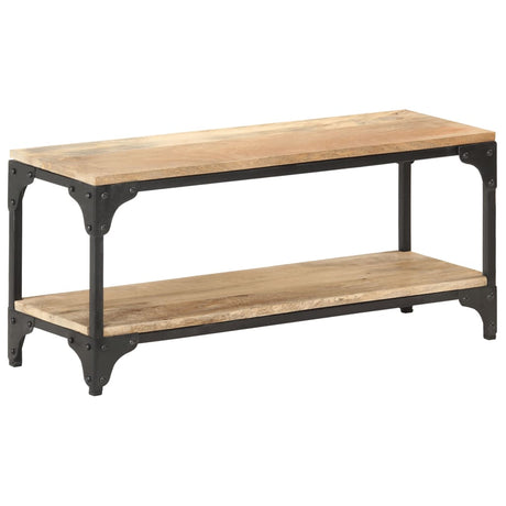 Coffee Table 90X30X40 Cm Solid Mango Wood