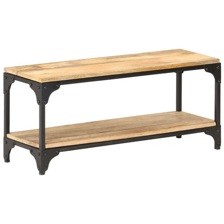 Coffee Table 90X30X40 Cm Solid Mango Wood