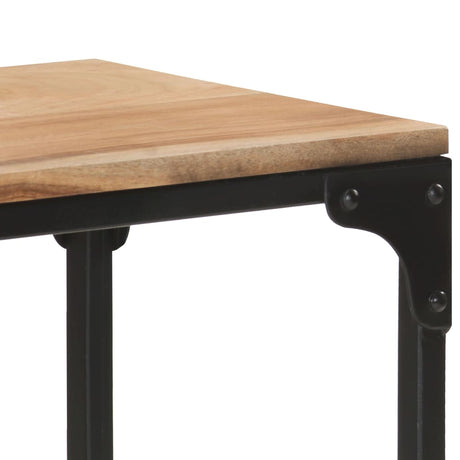 Coffee Table 90X30X40 Cm Solid Acacia Wood
