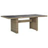 Garden Dining Table 200X100X74 Cm Poly Rattan